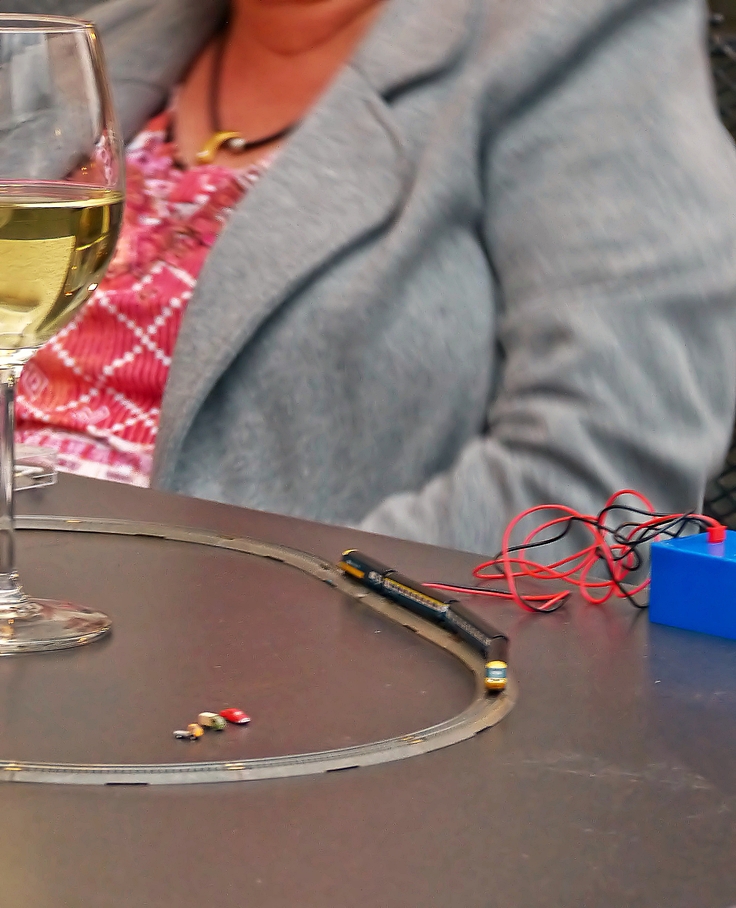 . An der Mosel gab es nicht nur gro�e Bahnen zu bewundern. Kattenes, 20.06.2014 (Hans)