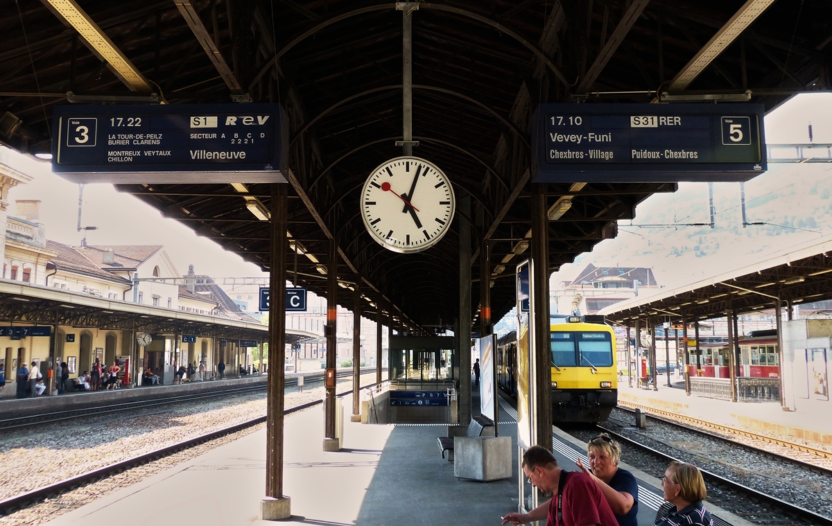 . Drei Jahre her und doch unvergessen - Zur�ck in Vevey wurde der nette Guide Opfer einer Wespenattacke und wurde trotzdem von den ver�rgerten Damen vor einem Stich bewahrt. 26.05.2012 (Hans)