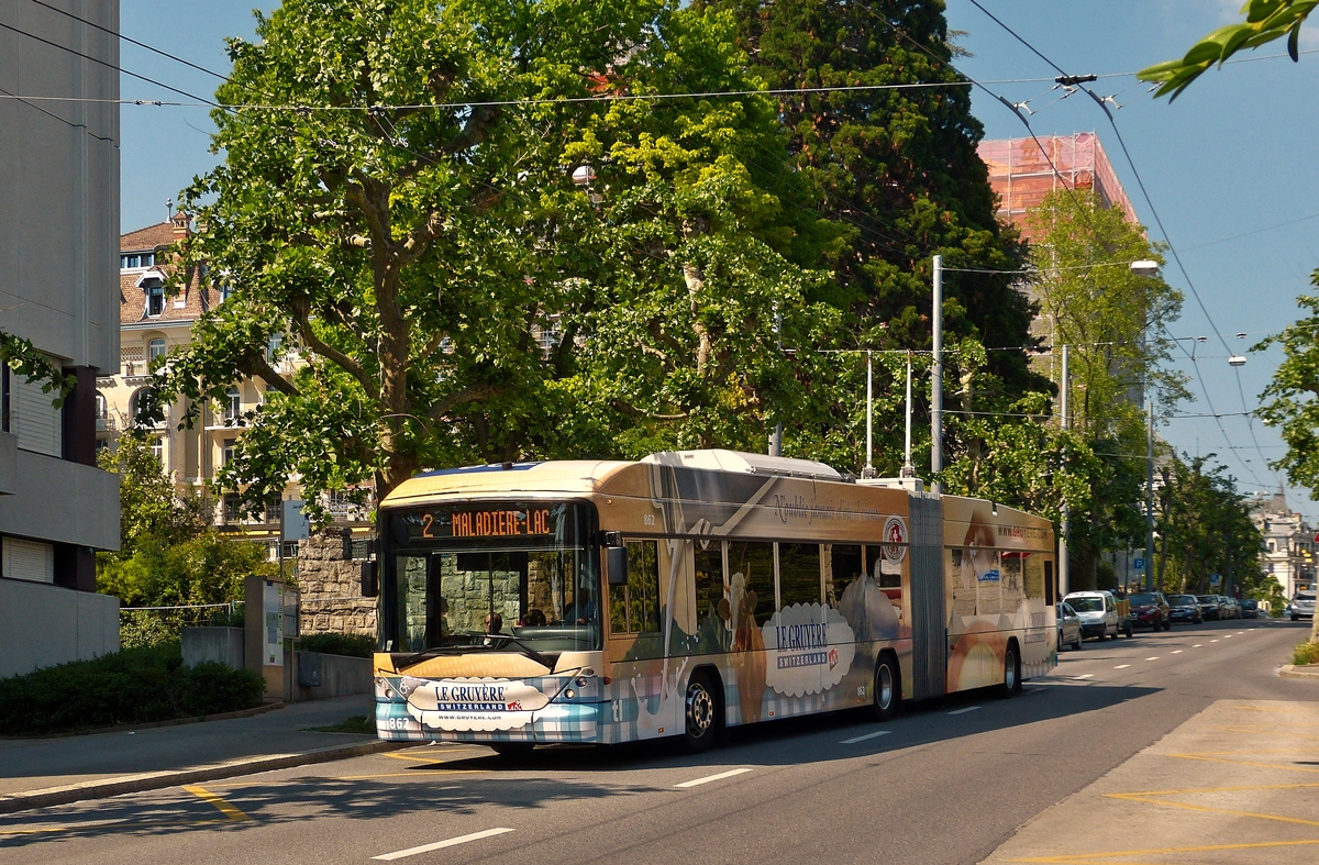 . Drei Jahre her und doch unvergessen - Dann ging es in Lausanne den Berg hoch. Unser lieber Guide vertr�stete die Damen immer wieder mit dem Spruch: Nur noch eine Querstra�e, dann sind wir am Bahnhof. ;-) 26.05.2012 (Hans)