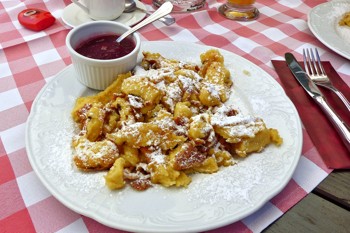 . Kaiserschmarrn mit Zwetschkenrster - Ein Mu in Tirol. 23.08.2016 (Jeanny)