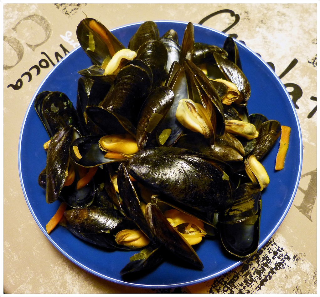 . Moules au vin blanc. 14.01.2014 (Jeanny)