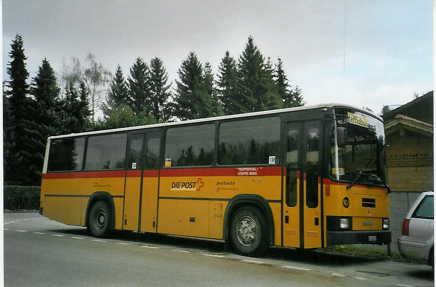 (084'101) - Moser, Teuffenthal - BE 142'017 - NAW/R&J (ex Burri, Teuffenthal) am 1. April 2006 in Teuffenthal, Post