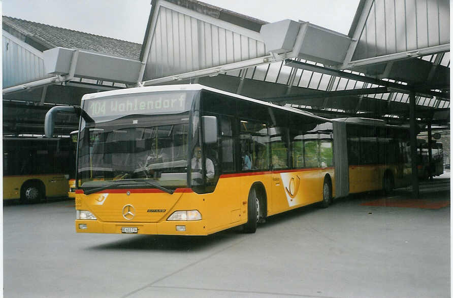 (084'812) - PostAuto Bern - Nr. 638/BE 611'734 - Mercedes am 10. Mai 2006 in Bern, Postautostation