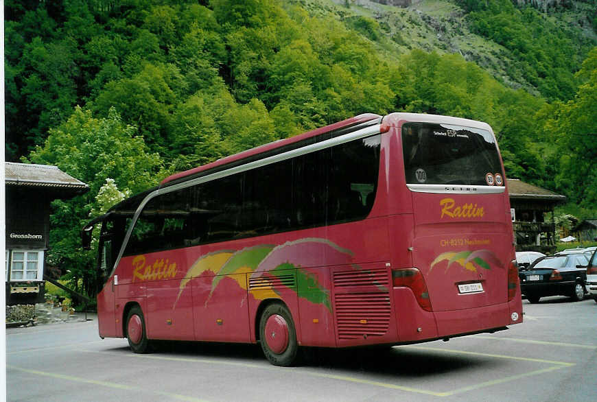 (085'417) - Rattin, Neuhausen - Nr. 11/SH 211 - Setra am 21. Mai 2006 in Stechelberg, Hotel