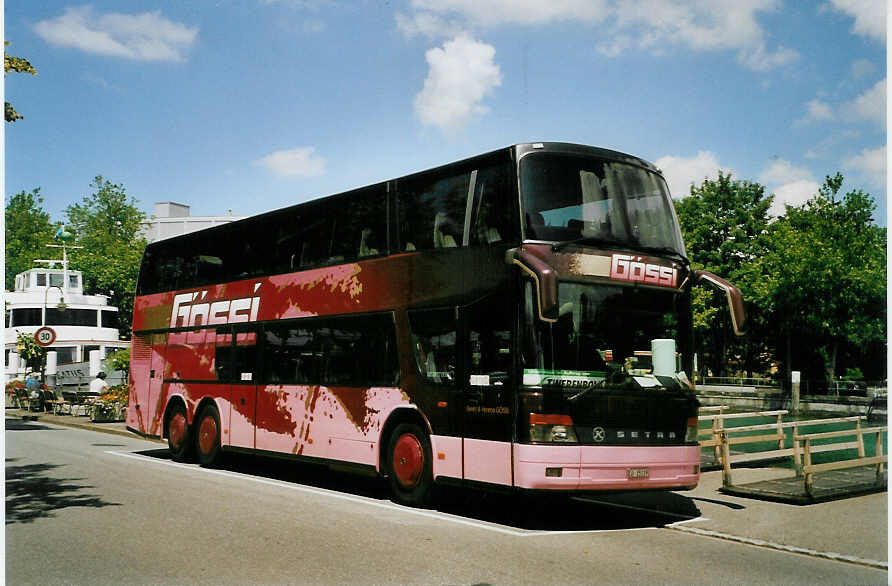 (087'108) - Gssi, Horw - LU 15'119 - Setra am 30. Juni 2006 bei der Schifflndte Thun