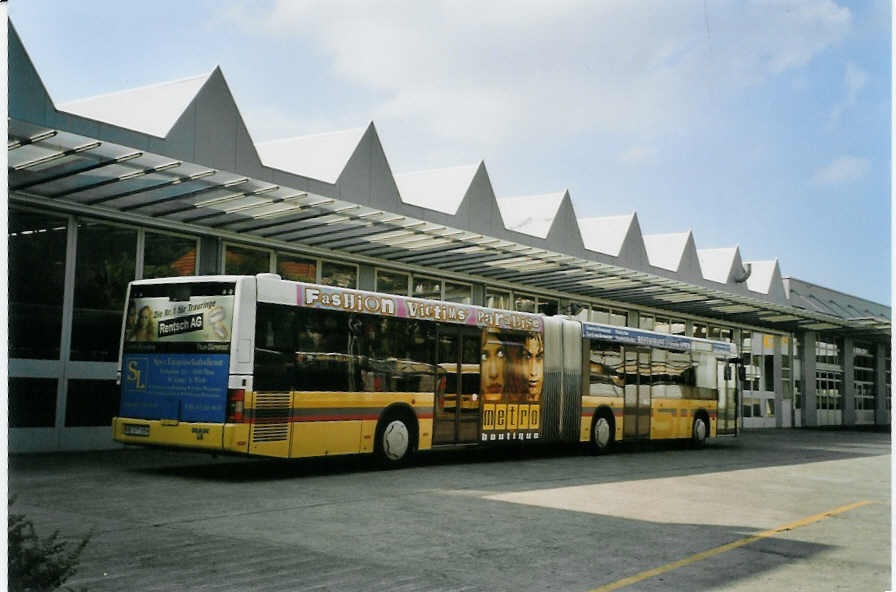 (087'235) - STI Thun - Nr. 105/BE 577'105 - MAN am 15. Juli 2006 in Thun, Garage