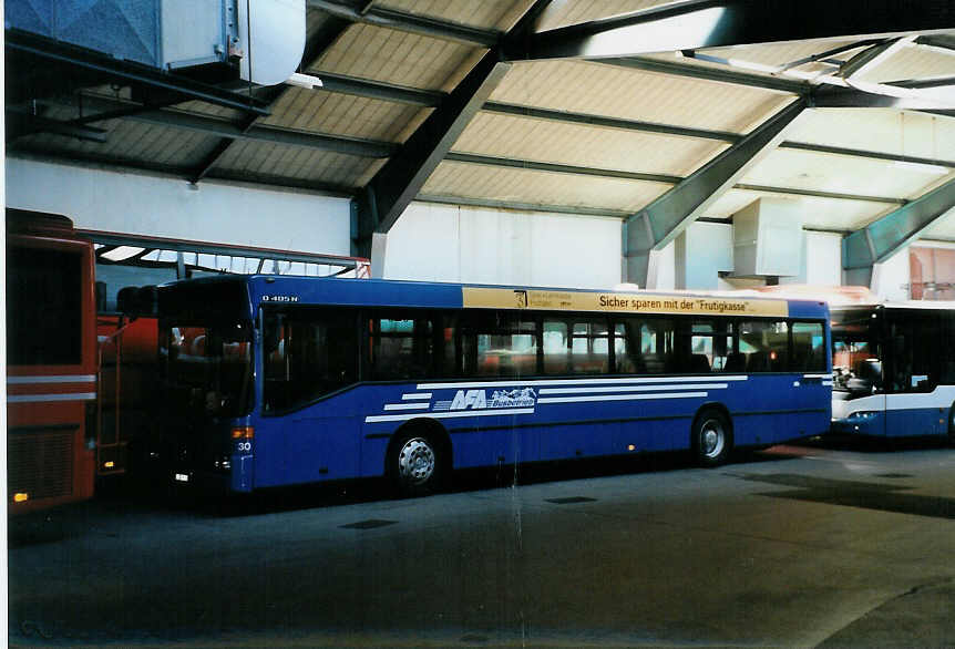 (090'308) - AFA Adelboden - Nr. 30/BE 26'703 - Mercedes (ex Nr. 3) am 16. Oktober 2006 im Autobahnhof Adelboden