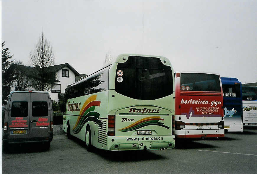 (091'123) - Aus der Schweiz: Gafner, Thun - Nr. 23/BE 317'730 - Neoplan am 26. Dezember 2006 in Rust, Europapark