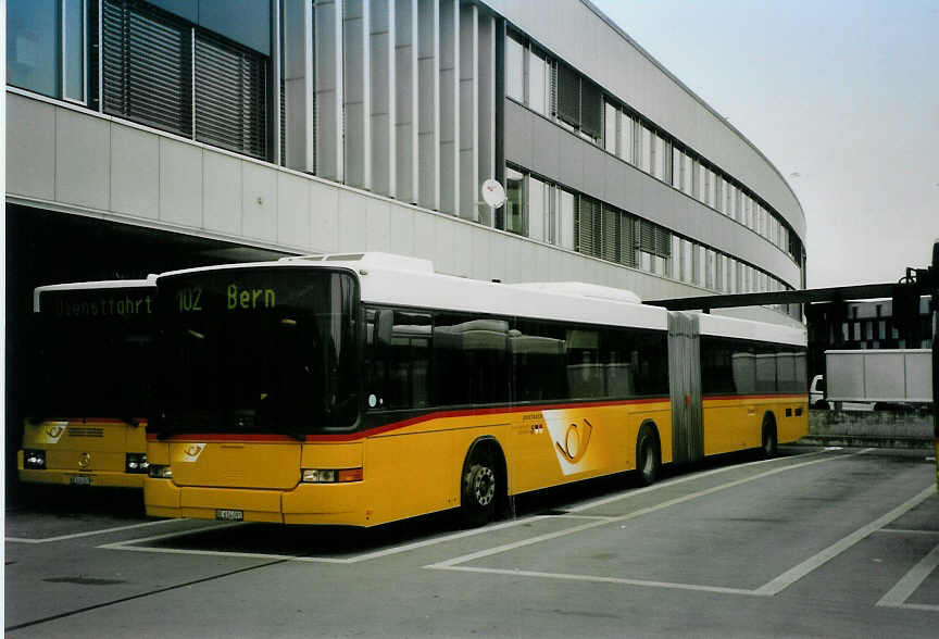 (091'721) - PostAuto Bern-Freiburg-Solothurn - Nr. 613/BE 614'091 - Volvo/Hess (ex P 27'733) am 22. Januar 2007 in Bern, Postautostation