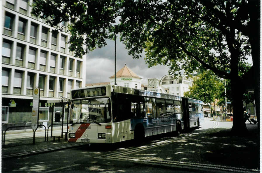 (096'014) - VAG Freiburg - Nr. 954/FR-SW 954 - Mercedes am 9. Juli 2007 in Freiburg, Siegesdenkmal