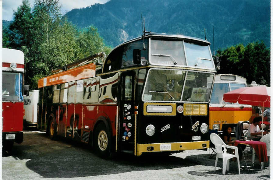 (097'333) - Aus der Schweiz: Basler, Hofstetten bei Elgg - ZH 423'503 - FBW/Tscher Hochlenker (ex VBZ Zrich Nr. 244) am 18. August 2007 in Schaan, Wohnbustreffen