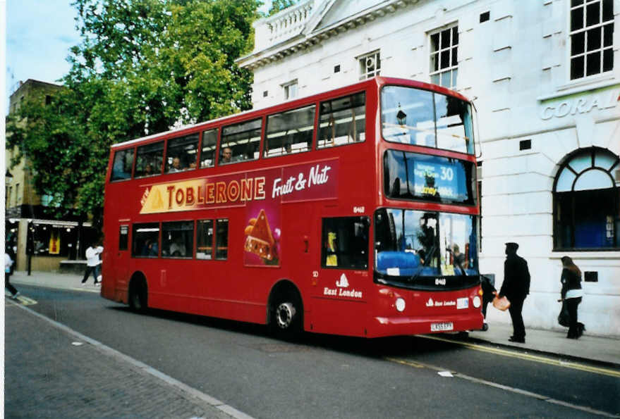 (099'120) - East London, London - Nr. 18'468/LX55 EPY - DAF am 25. September 2007 in London, Hackney