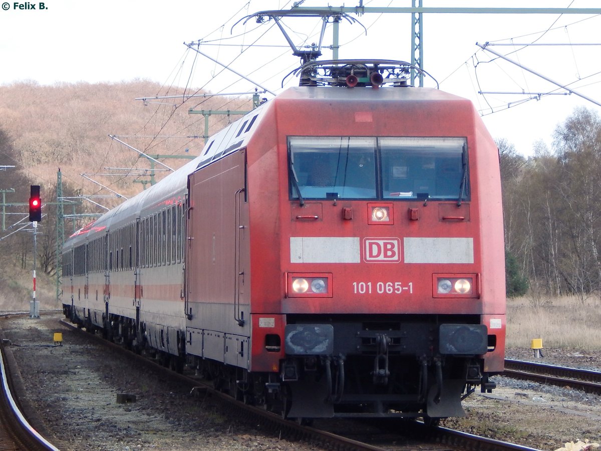 101 065-1 in Lietzow am 17.04.2016