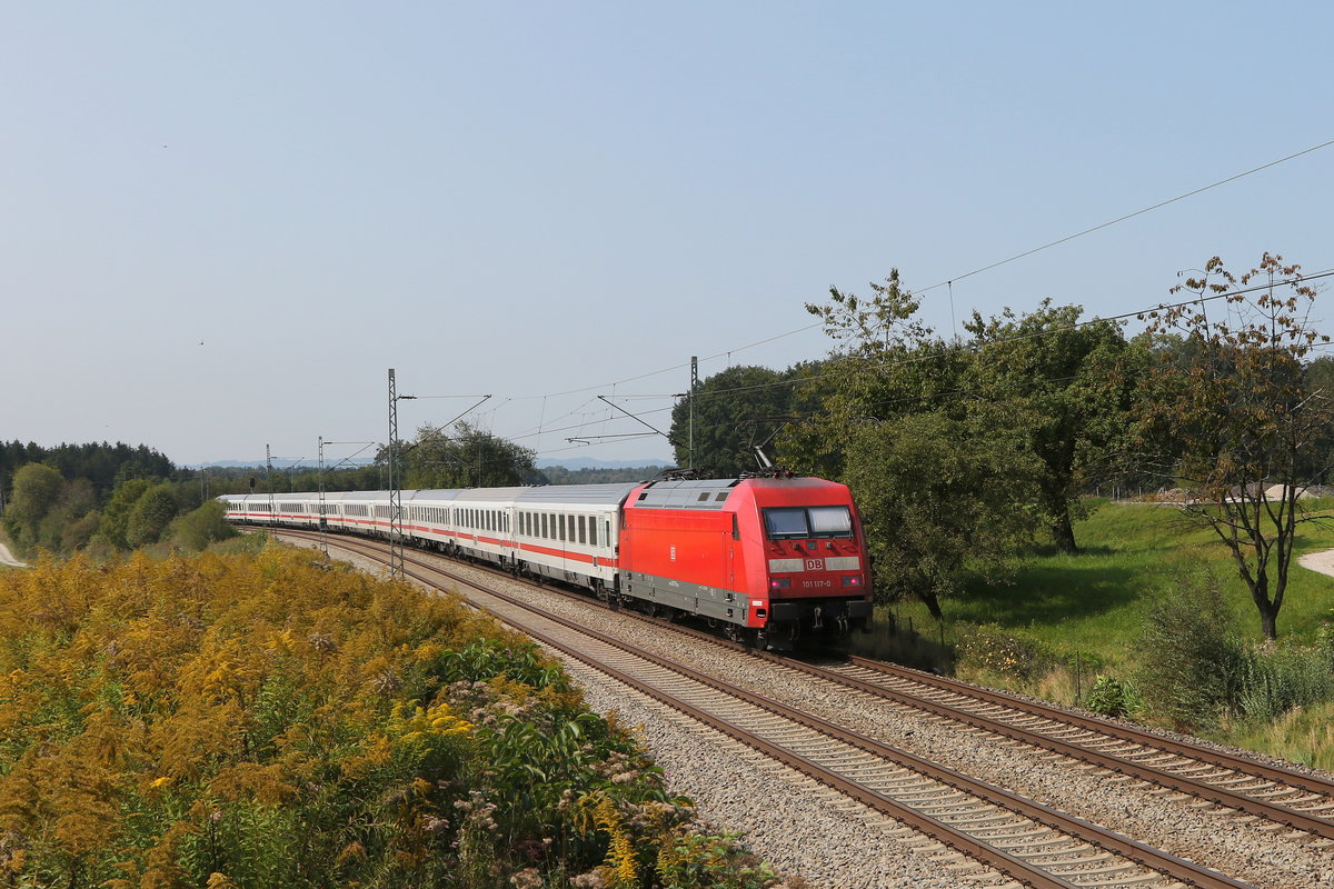 101 117 am 13. September 2020 bei Grabenst�tt.