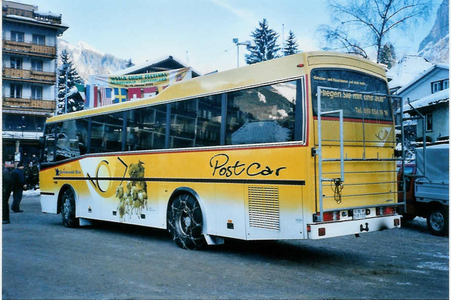 (102'906) - AVG Grindelwald - Nr. 26/BE 268'737 - Vetter am 2. Januar 2008 beim Bahnhof Grindelwald