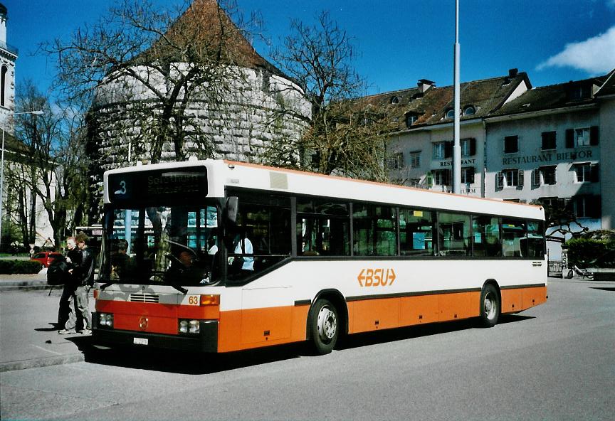 (106'714) - BSU Solothurn - Nr. 63/SO 21'979 - Mercedes am 19. April 2008 in Solothurn, Amthausplatz