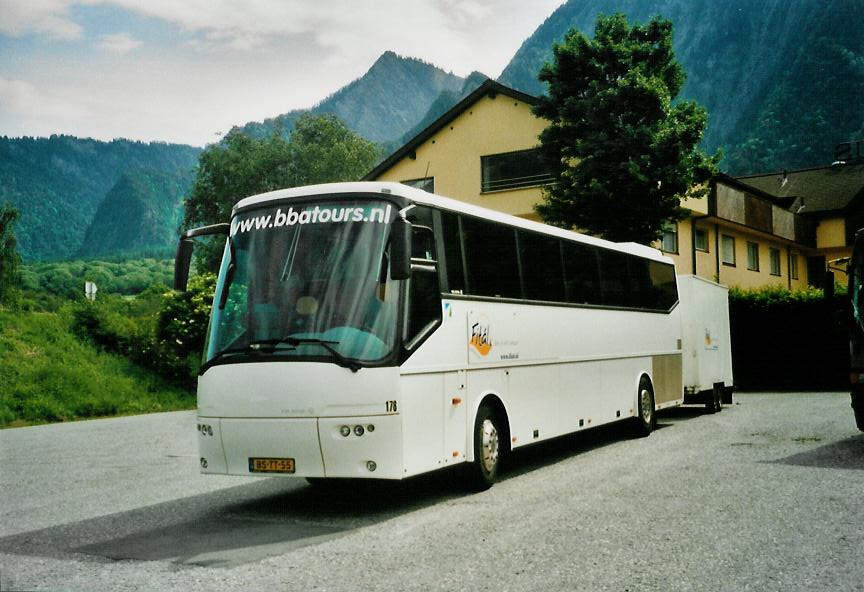 (107'307) - Aus Holland: Fitl, Hardinxfeld - Nr. 178/BS-TT-55 - Bova am 24. Mai 2008 beim Bahnhof Untervaz