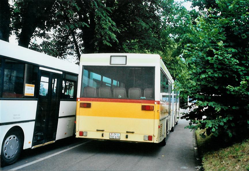 (109'107) - Moser, Flaach - Nr. 31/ZH 701'678 - Mercedes (ex STI Thun Nr. 64) am 11. Juli 2008 beim Bahnhof Frauenfeld