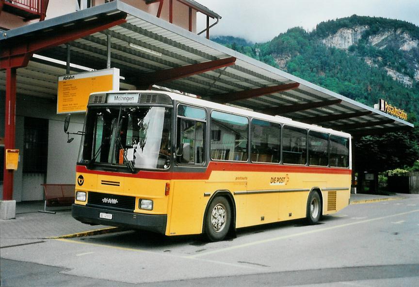 (109'211) - AVG Grindelwald - Nr. 29/BE 47'910 - NAW/Hess (ex AVG Meiringen Nr. 64; ex P 24'449) am 13. Juli 2008 in Meiringen, Postautostation