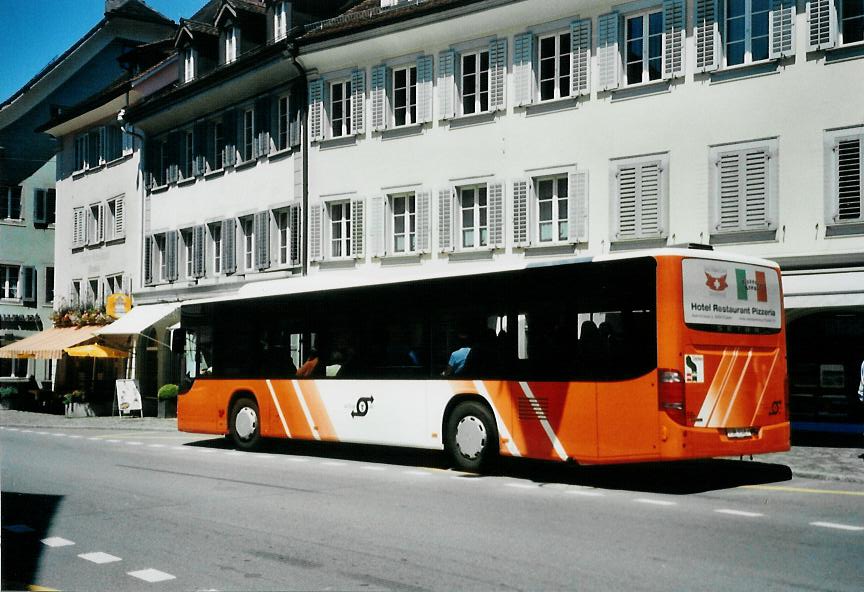 (109'334) - AAGU Altdorf - Nr. 58/UR 9348 - Setra am 16. Juli 2008 in Altdorf, Telldenkmal