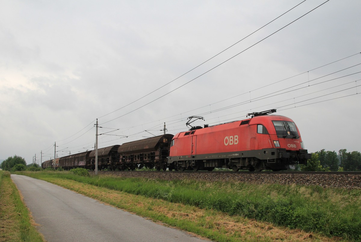 1116 169-2 am 29. Mai 2014 bei Gro�sierning.