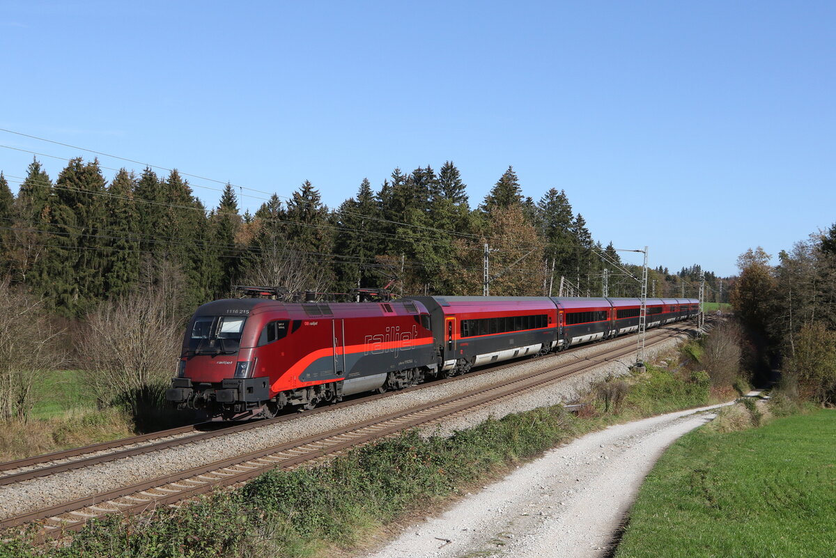 1116 215 am 31. Oktober 2022 bei Grabenst�tt im Chiemgau.