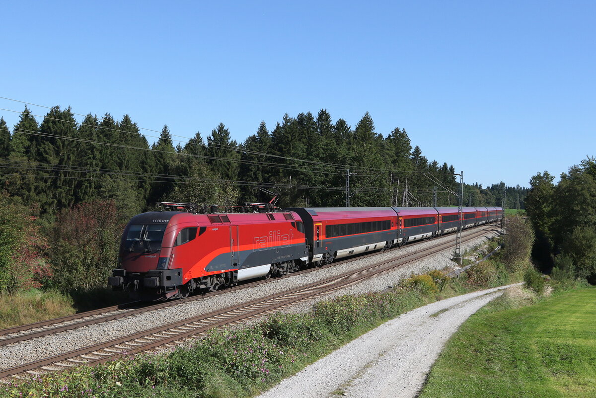 1116 217 am 25. September 2021 bei Grabenst�tt.