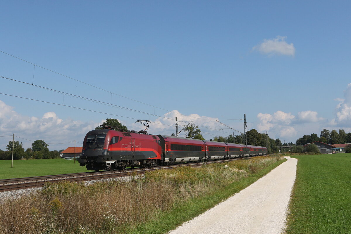 1116 228 am 26. September 2021 bei �bersee am Chiemsee.