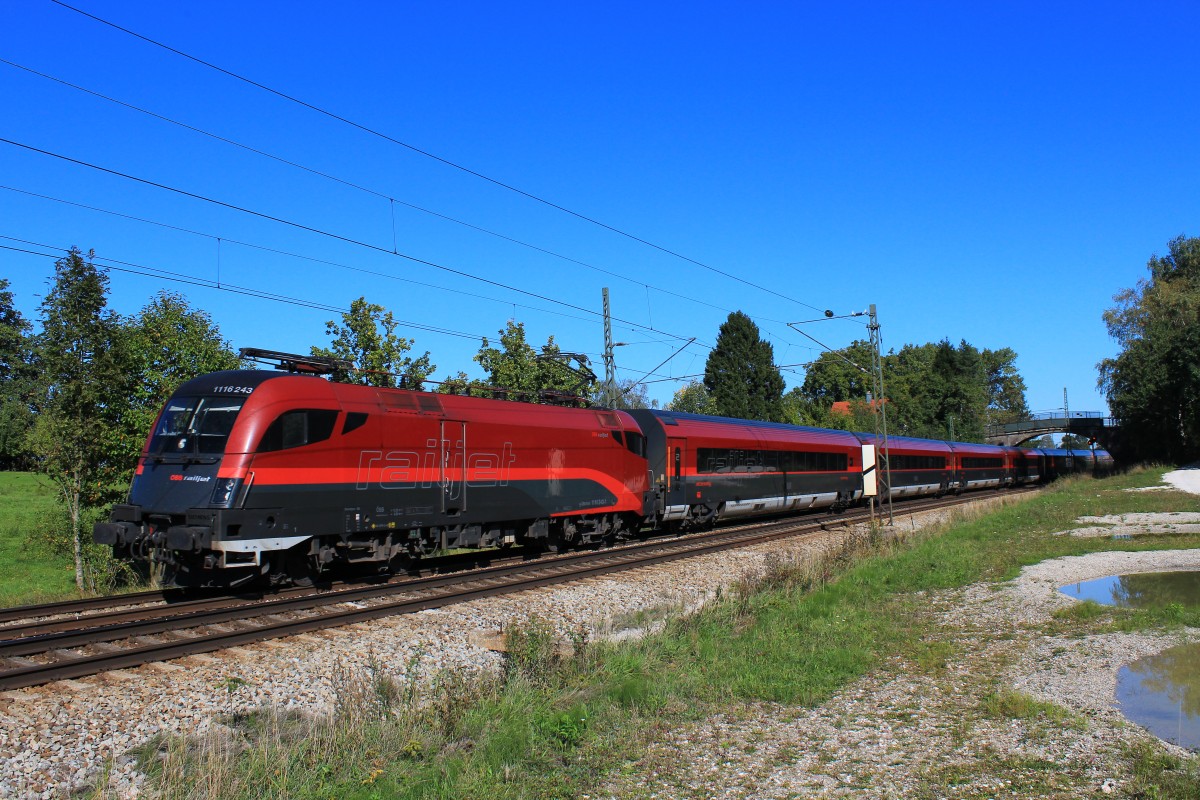 1116 243-7 am 3. Oktober 2012 bei �bersee.