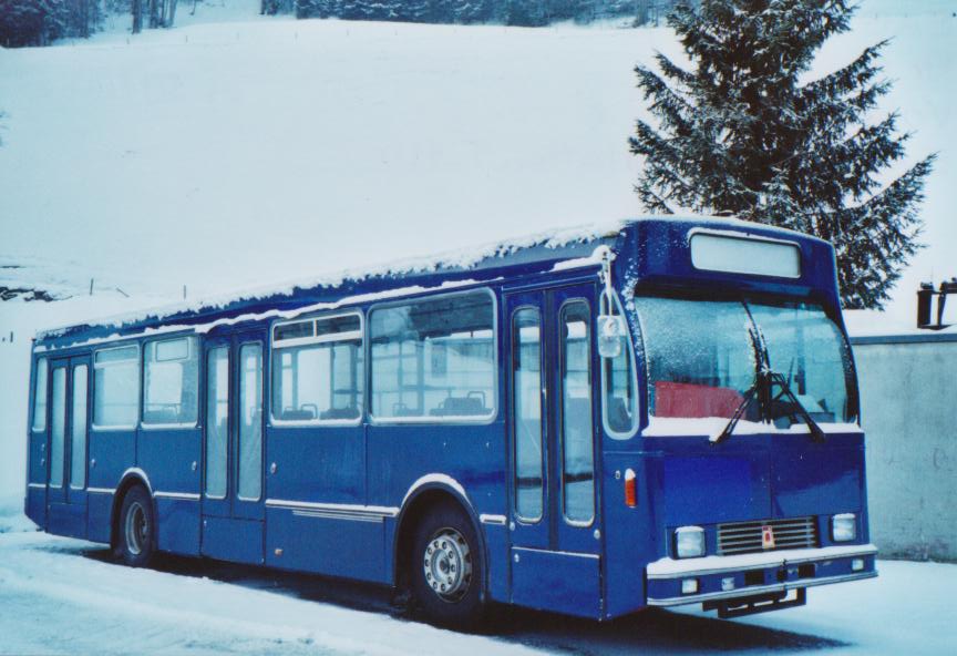 (113'402) - EAB Engelberg - Volvo/R&J (ex STI Thun Nr. 27; ex SAT Thun Nr. 27) am 26. Dezember 2008 in Engelberg, Talstation Titlisbahnen