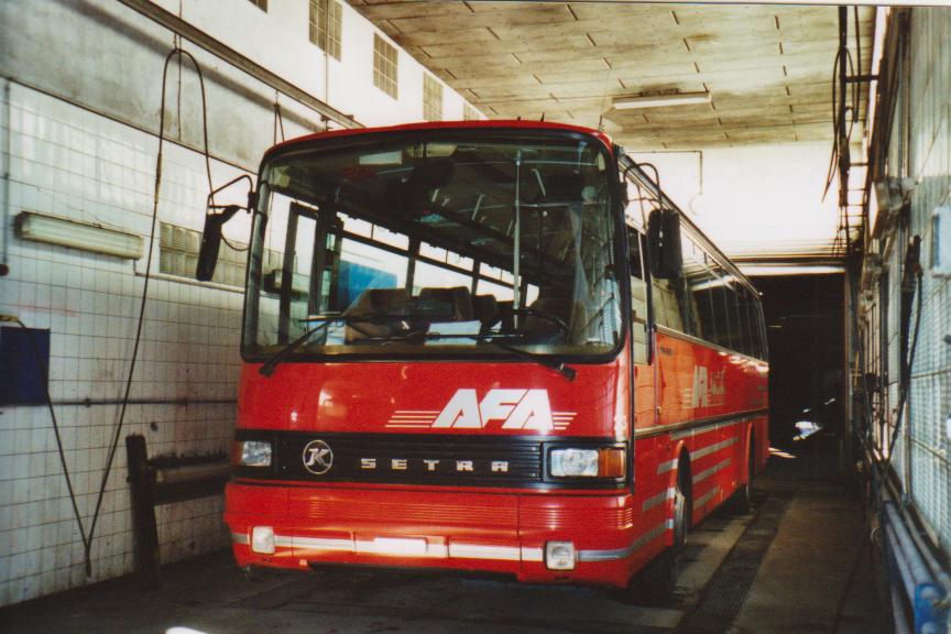 (113'836) - AFA Adelboden - Nr. 23/BE 26'709 - Setra (ex Nr. 9) am 11. Januar 2009 im Autobahnhof Adelboden