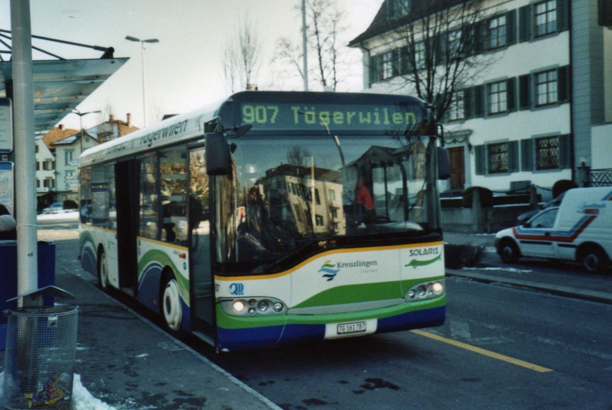 (114'614) - SBK Kreuzlingen - Nr. 87/TG 161'787 - Solaris am 18. Februar 2009 in Kreuzlingen, Brenplatz