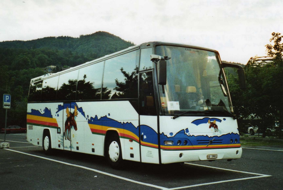 (117'902) - Gerber, Stetten - AG 19'901 - Volvo am 26. Juni 2009 in Thun, Seestrasse