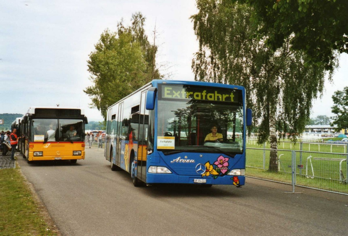 (119'127) - Pfosi, Chur - Nr. 1/GR 154'241 - Mercedes am 12. Juli 2009 in Frauenfeld, Open-Air