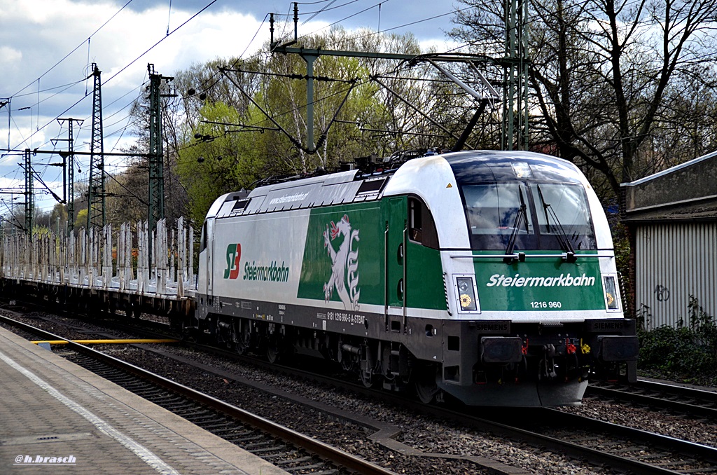 1216 960 fuhr mit einen ganzzug durch hh-harburg,17.04.15