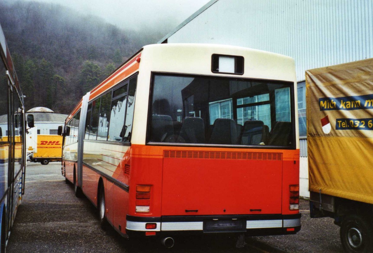 (123'429) - TRAVYS Yverdon - Setra (ex TPYG Yverdon) am 1. Januar 2010 in Biel, Rattinbus