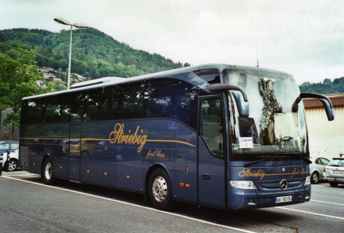 (126'528) - Aus Frankreich: Striebig, Brumath - AS 192 CE - Mercedes am 28. Mai 2010 in Thun, Seestrasse