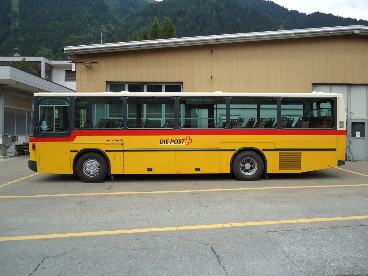 (127'576) - PostAuto Bern - BE 672'092 - NAW/Hess (ex AVG Meiringen Nr. 66; ex P 24'452) am 4. Juli 2010 in Airolo, Garage Marchetti