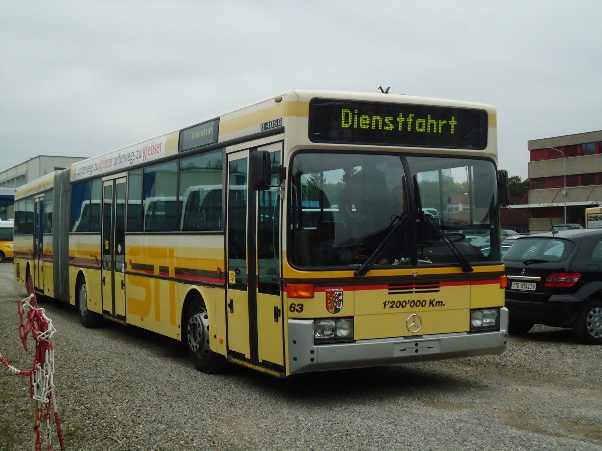 (129'723) - STI Thun - Nr. 63 - Mercedes am 15. September 2010 in Kloten, EvoBus