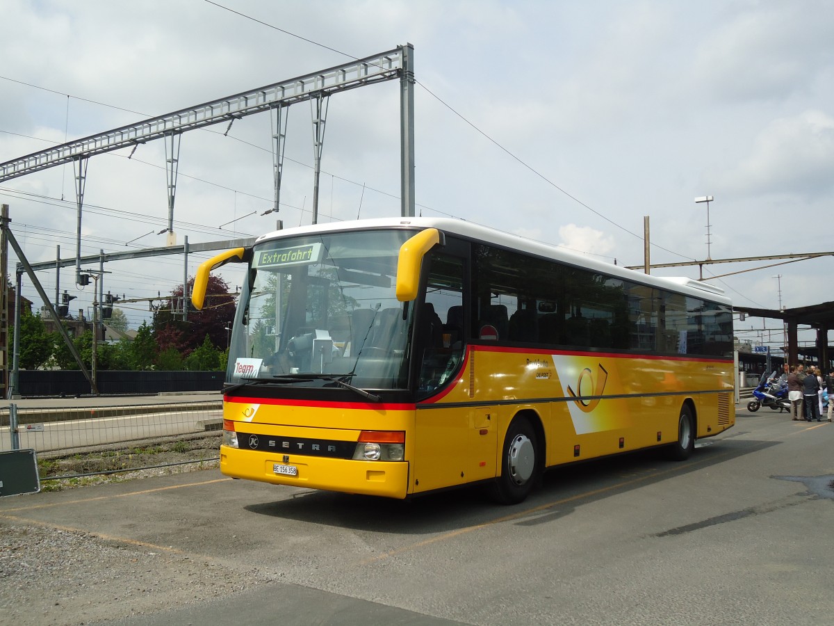 (133'492) - Flck, Brienz - Nr. 8/BE 156'358 - Setra am 29. April 2011 in Thun, CarTerminal