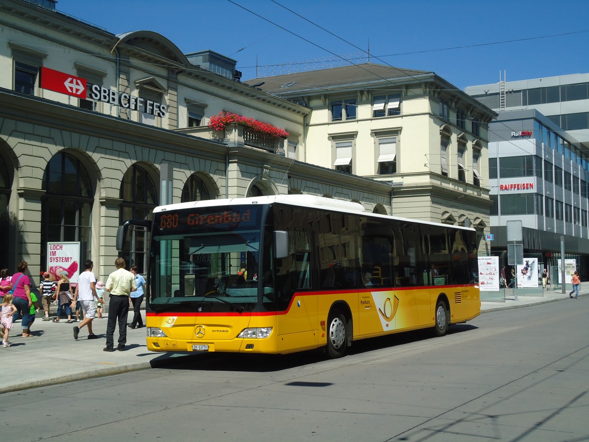 (135'500) - Steiger, Schlatt - Nr. 267/ZH 13'779 - Mercedes am 17. August 2011 beim Hauptbahnhof Winterthur