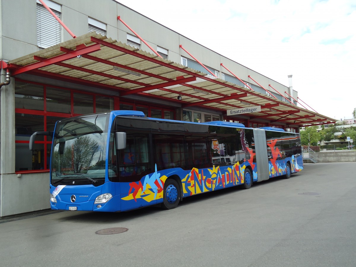 (143'988) - SBC Chur - Nr. 96/GR 156'996 - Mercedes am 9. Mai 2013 in Kloten, EvoBus