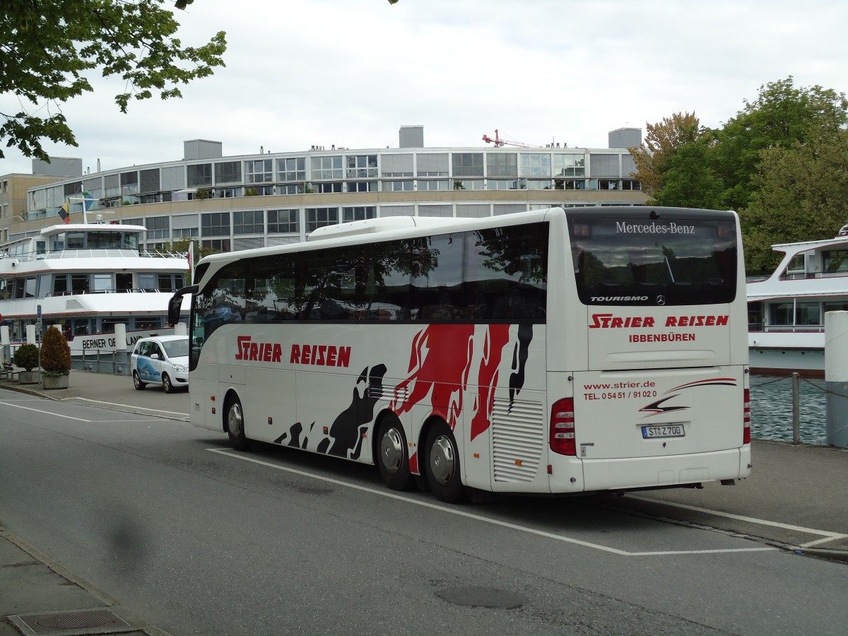 (144'387) - Aus Deutschland: Strier, Ibbenbhren - ST-Z 700 - Mercedes am 20. Mai 2013 bei der Schifflndte Thun