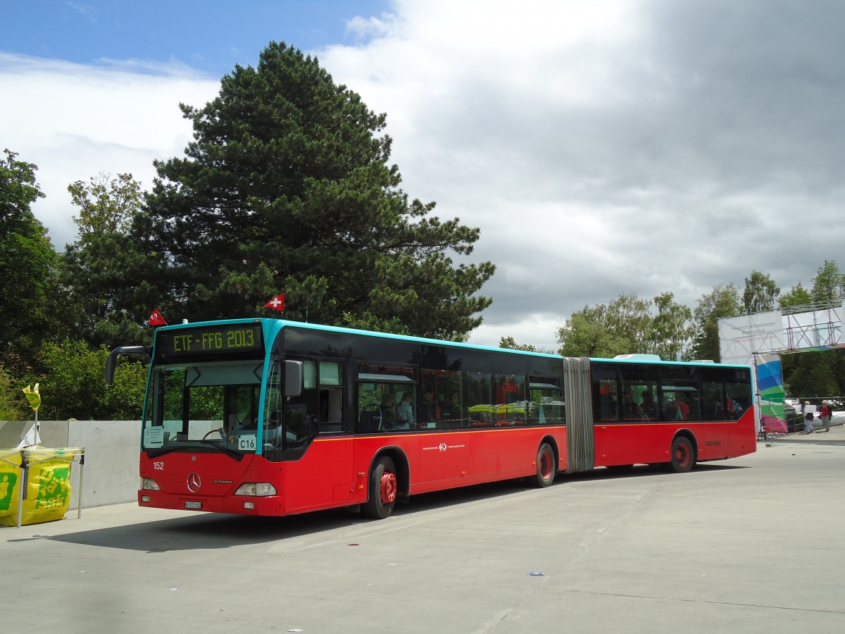 (145'484) - VB Biel - Nr. 152/BE 572'152 - Mercedes am 23. Juni 2013 in Biel, Schifflndte