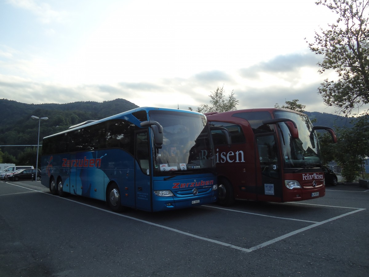 (146'300) - Zerzuben, Visp-Eyholz - Nr. 11/VS 55'832 - Mercedes am 14. August 2013 in Thun, Seestrasse