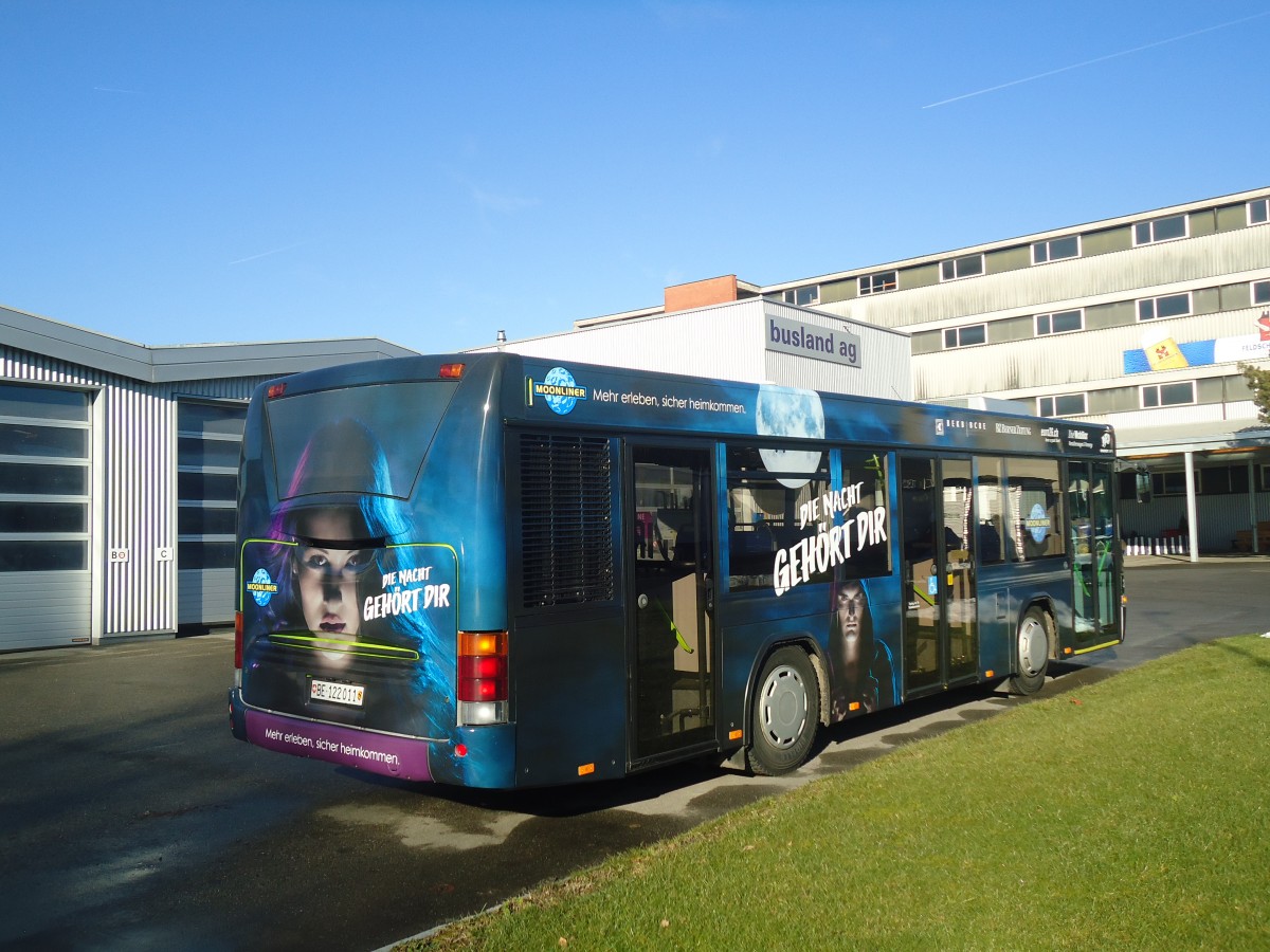 (148'332) - Busland, Burgdorf - Nr. 26/BE 122'011 - Scania/Hess am 15. Dezember 2013 in Burgdorf, Garage