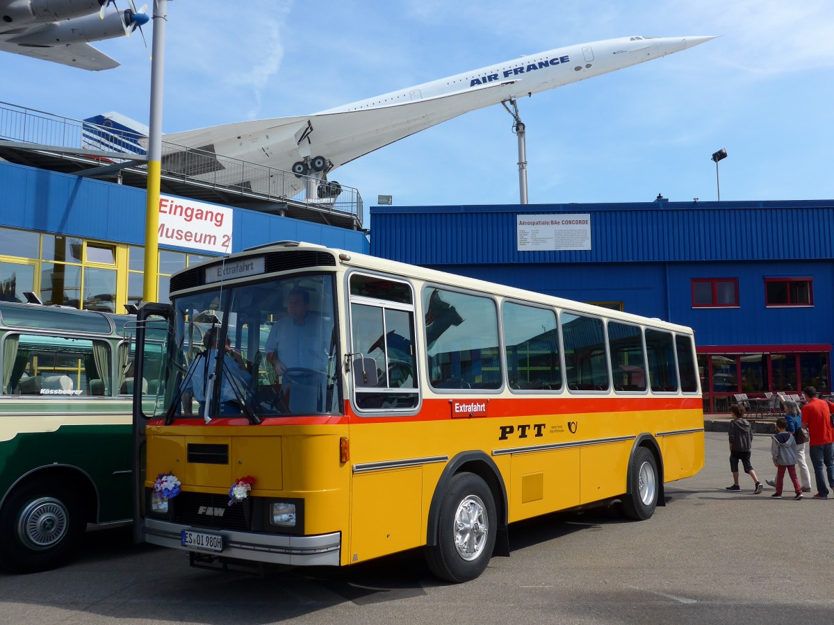 (149'789) - Krech, Aichwald - ES-OI 980H - FBW/Tscher (ex Preisig, Affeltrangen) am 25. April 2014 in Sinsheim, Museum