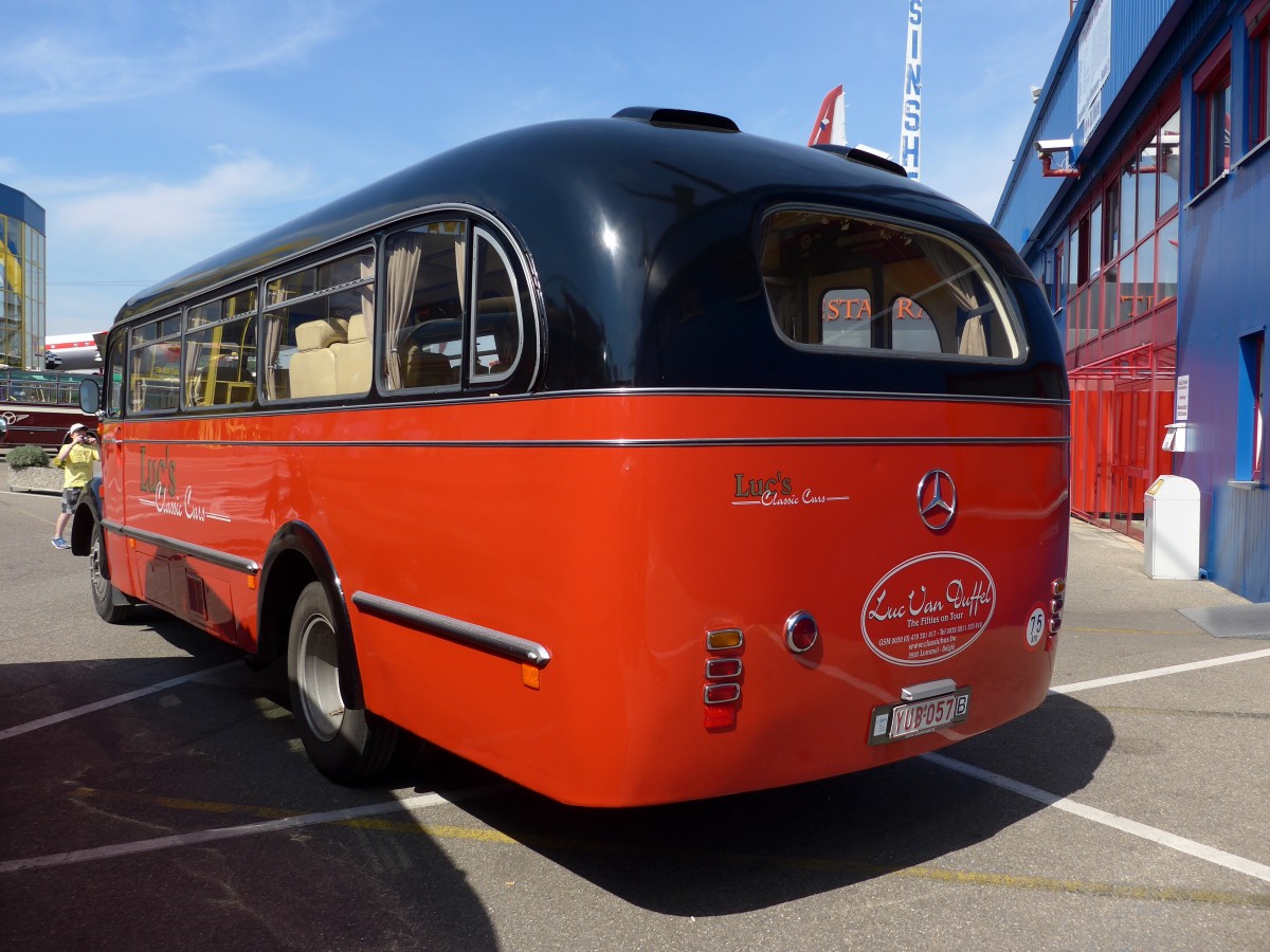 (149'845) - Aus Belgien: Van Duffel, Lommel - YUB-057 - Mercedes am 25. April 2014 in Sinsheim, Museum