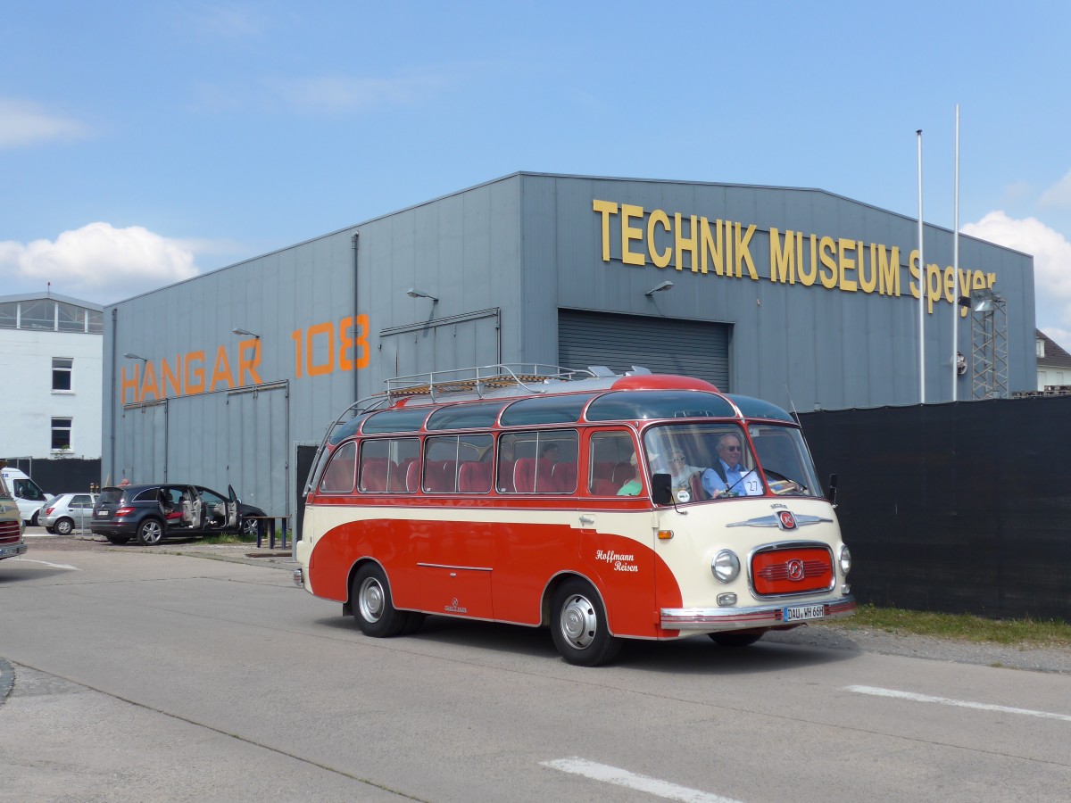 (150'453) - Hoffmann, Nohn - DAU-WH 66H - Setra am 26. April 2014 in Speyer, Technik-Museum