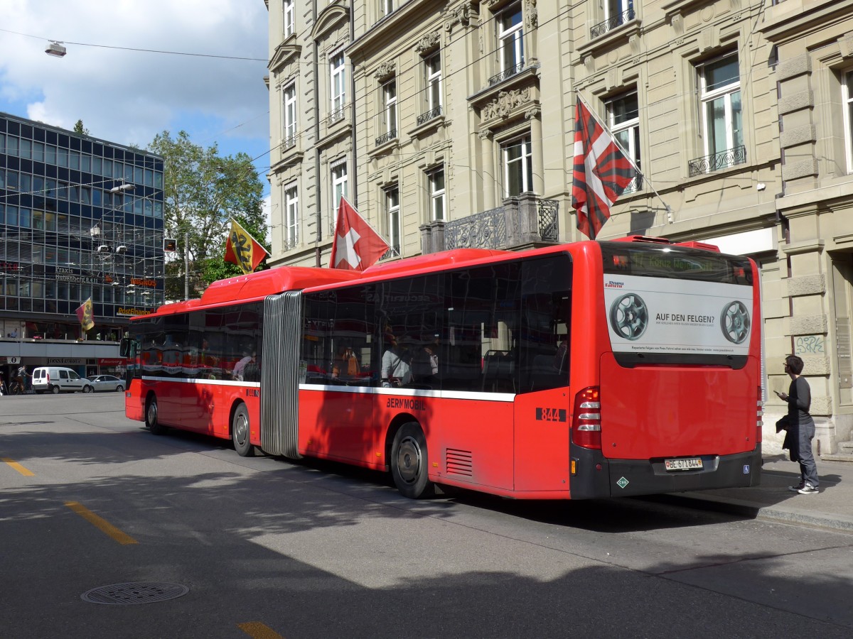 (150'959) - Bernmobil, Bern - Nr. 844/BE 671'844 - Mercedes am 28. Mai 2015 in Bern, Hirschengraben